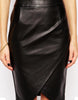 Handmade Original Leather Women's Pencil Skirt