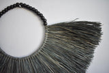 Raffia Seagrass Black Hoga Wall Hanging Decor