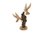 Wooden Sculpture Hummingbird Figurine