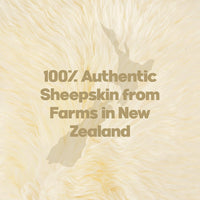 Dark Tips Natural Icelandic Sheepskin Rug