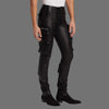 Motorcycle Real Leather Pants Men