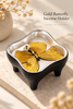 Stick Incense Holder with Butterfly Design and Decorative Tray