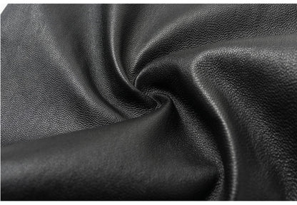 Women’s Flared Leather Pants High Waisted Cropped