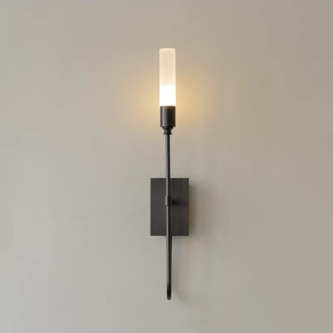 Modern Brass Wall Sconce Minimalist Copper Wall Lamp