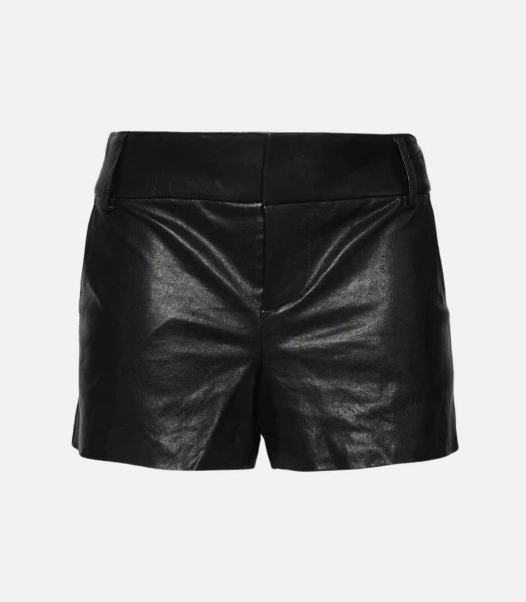 Elevate your wardrobe with these sleek leather shorts for women. Designed for versatile wear, they add a refined edge to casual and dressed-up looks.