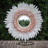 Sea Shell Papua Feather Mirror