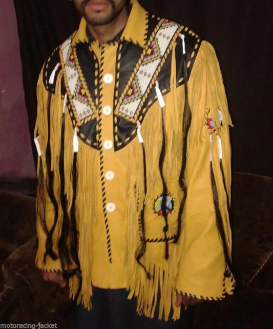 Western Fringed Cowboy Native American Jackets