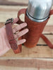 Stylish Leather Water Bottle Carrier