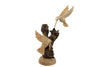 Wooden Sculpture Hummingbird Figurine