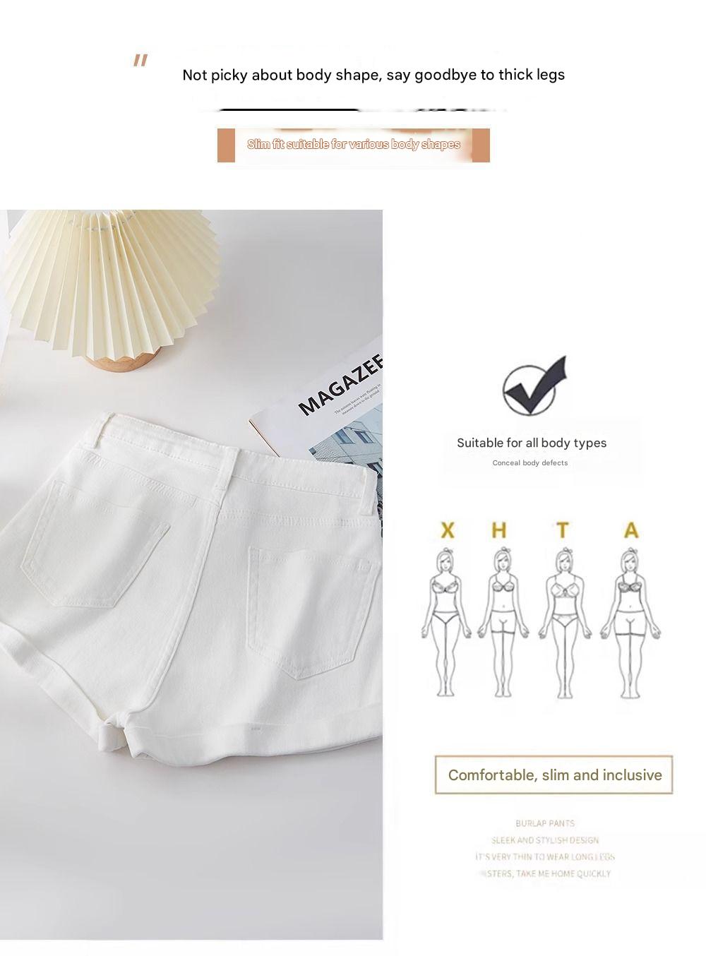 high waisted zipper fly shorts