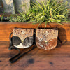 Tooled Cowhide Crossbody Bag