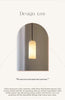 Spanish Natural Marble Pendant Ceiling Light