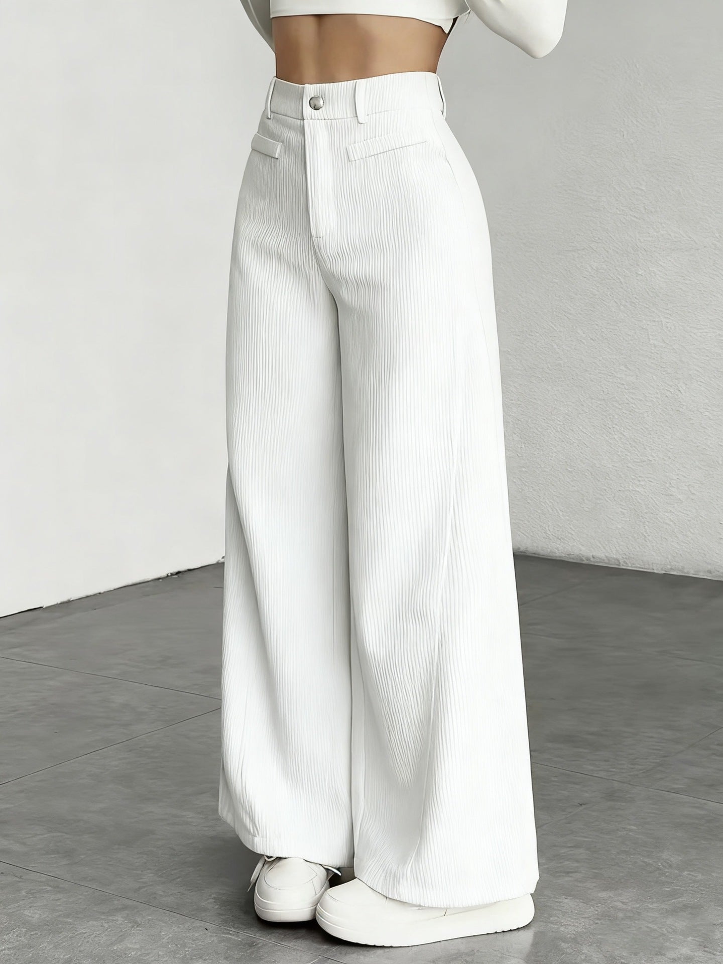 Women Causal Pants Wide Leg