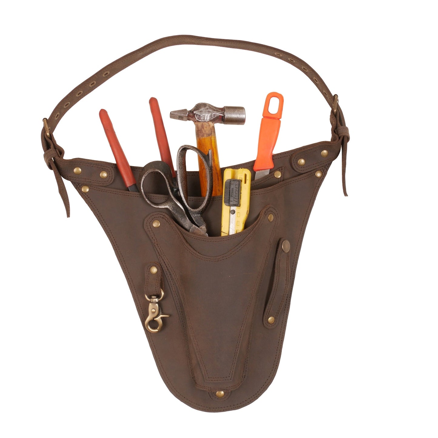 Genuine Leather Tool Bag Carrying