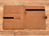 Tooled Leather Binder Organizer