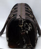 Cow Print Weekender Black & White Cowhide Overnight Bag