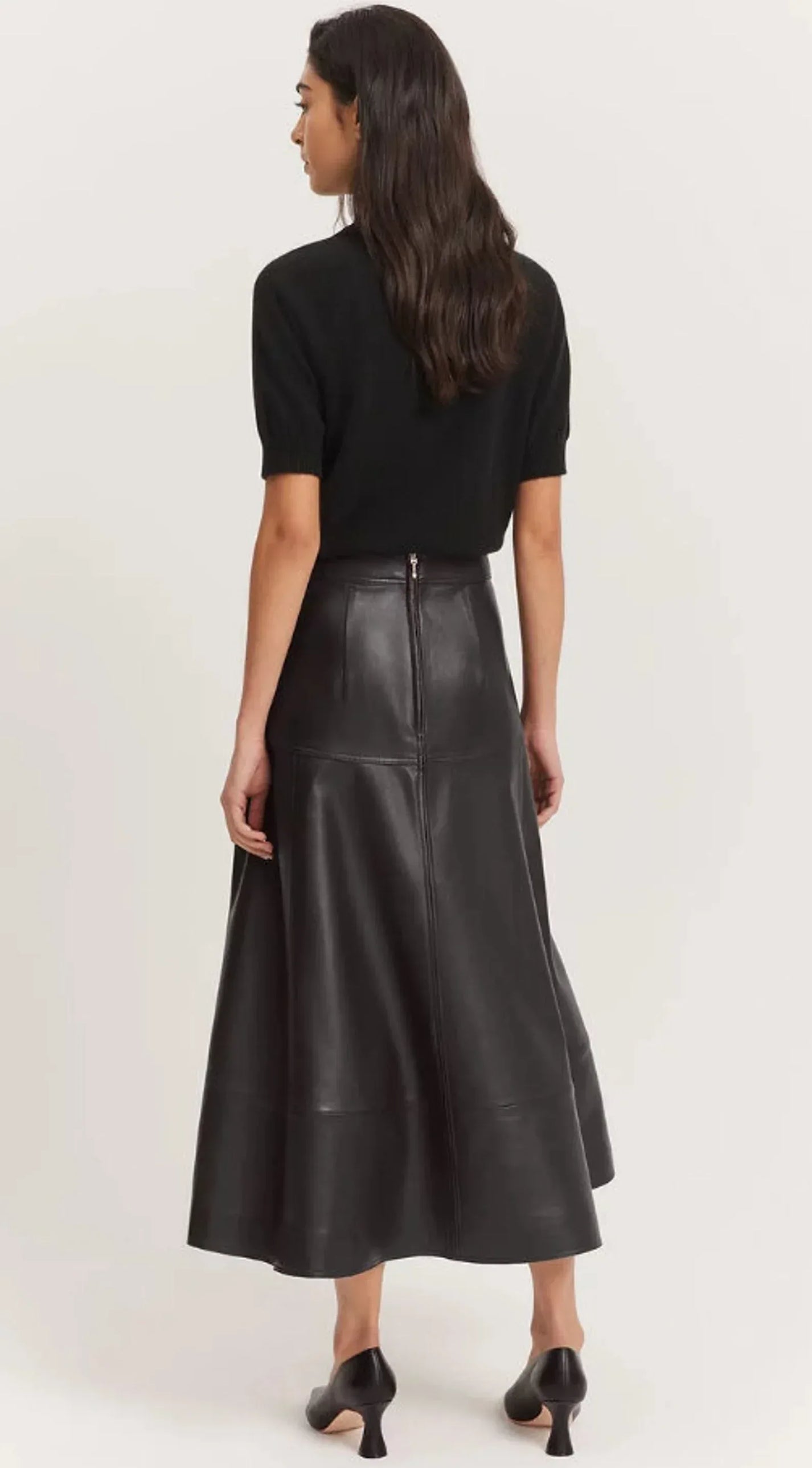 Leather skirt Skirts