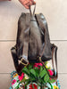 Leather Cowhide Backpack Purse