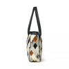 Patchwork Cowhide Leather Tote Bag