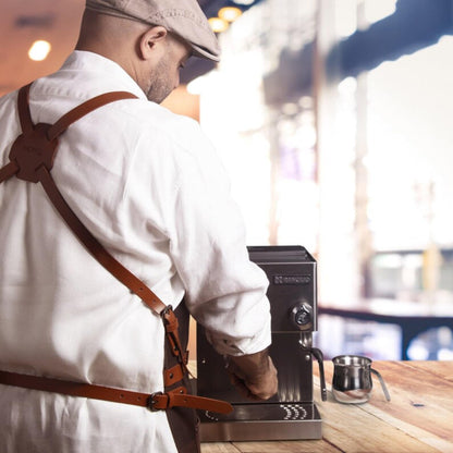 Genuine Leather Apron Indoors Outdoors