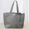 Women’s Large Leather Shoulder Tote Bag For Office