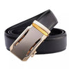 Men Real Leather Belt for Office with Classic Waist