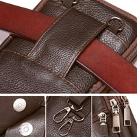 Genuine Leather Small Crossbody Waist Bag