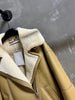 Women Shearling Leather Jacket Real Wool Lining