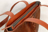 Dark Brown Cow hide Tote Purse