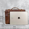 mens real leather courier bag