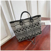 Boho Canvas Bucket Bag for Women