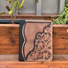 Tooled Leather Portfolio Cover Engraved