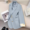 Korean style women blazer suit jacket 5 S