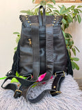 Real Cowhide Backpack Drawstring Bags