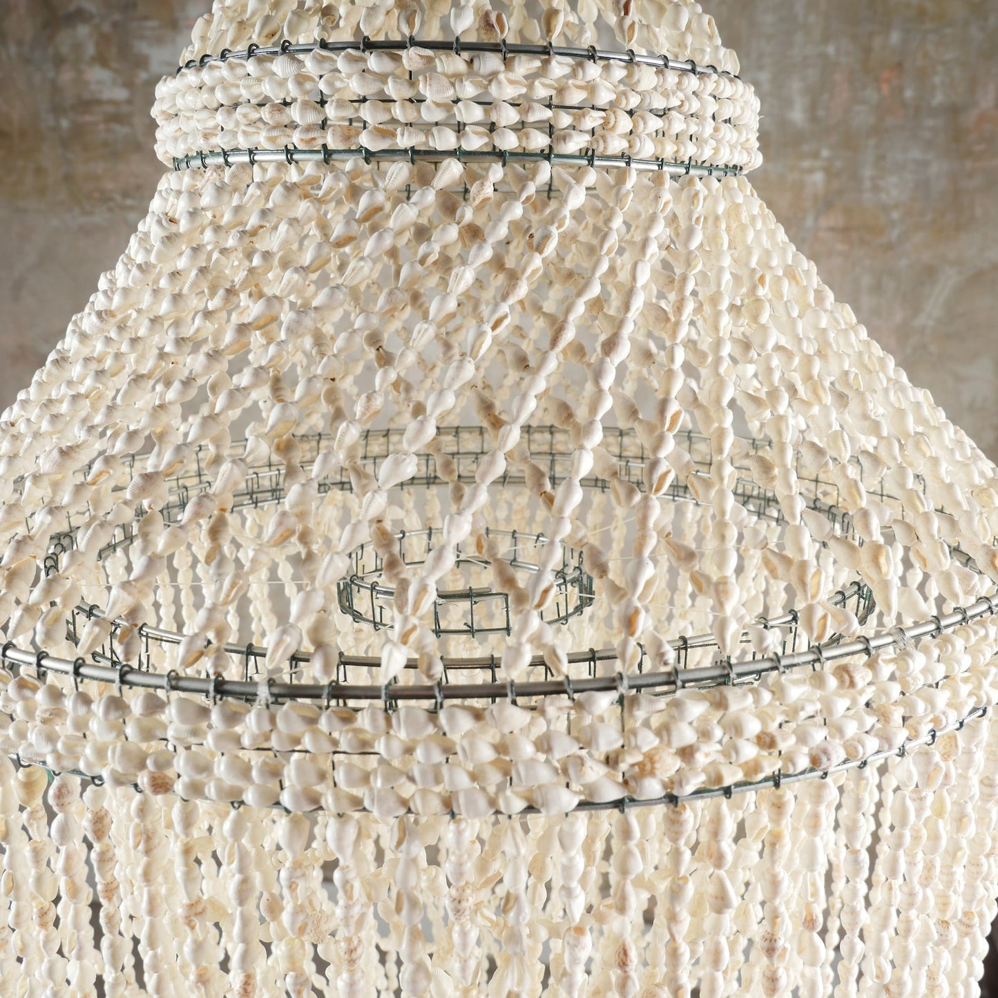 The Nassa shells pendant light chandelier