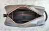 Leather Toiletry Groomsmen Gifts Bag