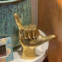 Brass Shaka Hand Decor House Warming Gift
