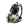 Cowhide Backpack Natural Speckled