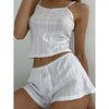 Lounge Set Camisole Top And Flowy Shorts