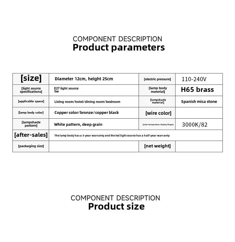 Modern Brass Cloud Stone Wall Lamp Spanish Marble Wall Light