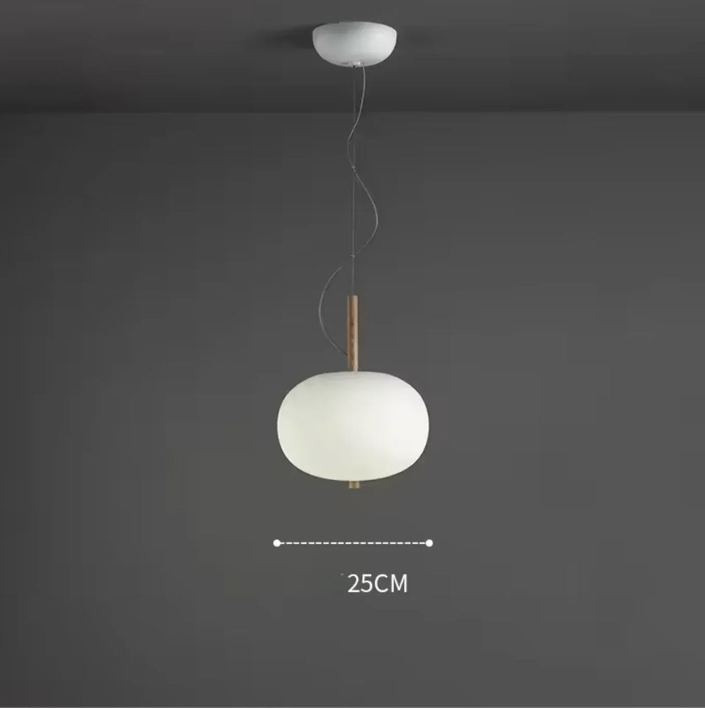 Nordic Double Globe Pendant Lamp Ceiling Light 6 Cold White 6000K