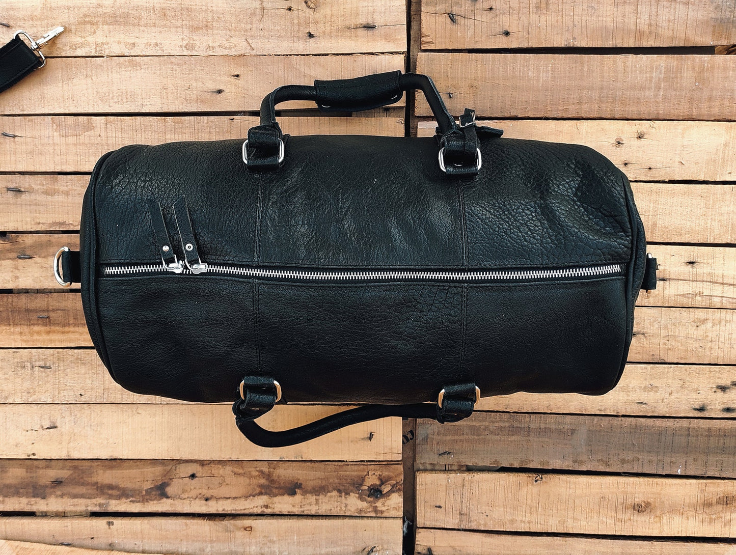 Western Leather Duffle Bag