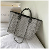 Boho Canvas Bucket Bag for Women