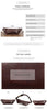 Men’s Cowhide Leather Crossbody Waist Bag