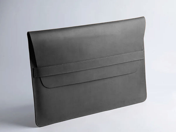 Laptop Leather Sleeve, Natural