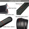 Genuine Black Leather Belt Office to Western Wear