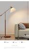 Fishing arm retro floor lamp for reading