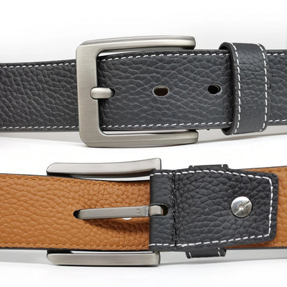 Men’s Pebble Grain Leather Belt