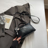 Genuine Leather Shoulder Crossbody Box Purse