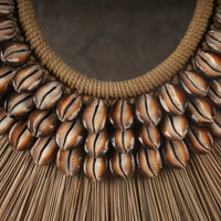 Ethnic Grass Papua Shell Cowrie Necklace